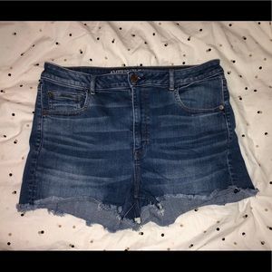 AEO Super High Rise Shorties